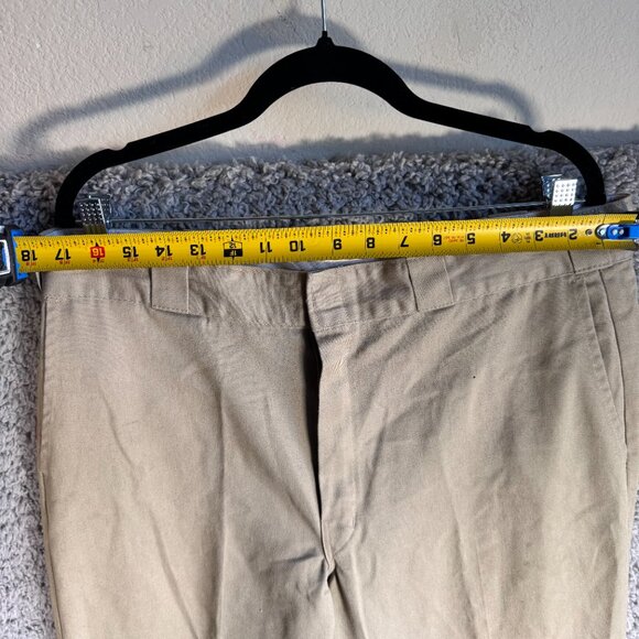 Men’s Dickies 874 Original Fit Work Pants Khaki 38x30 - Picture 4 of 14